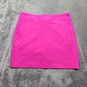 EP New York Hot Pink Golf Skort Skirt Performance Athletic Sz 12 Fits 33.5" NWT